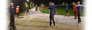 Actie foto van loopvereniging TAV 80