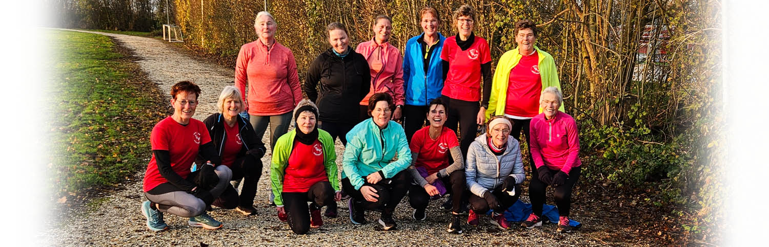 Actie foto van loopvereniging TAV 80