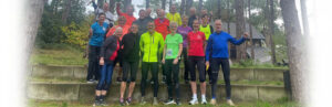 Actie foto van loopvereniging TAV 80